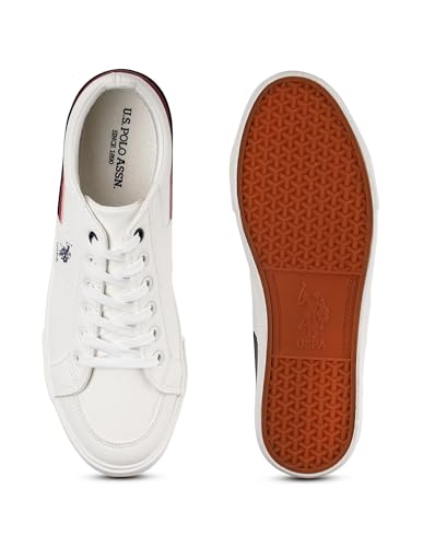 Image of USPA|CLARKIN |Stylish Casual Sneaker Shoes for Man Off White