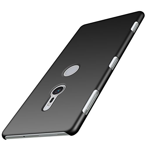 Anccer Sony Xperia XZ2 Case [Colorful Series] [Ultra-Thin] [Anti-Drop] Premium Material Slim Cover for Sony Xperia XZ2 2018 (Smooth Black)