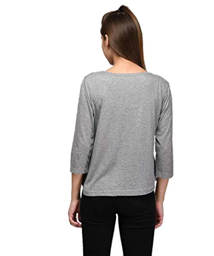 Image of KOTTY Women's Solid Regular Fit T-Shirt