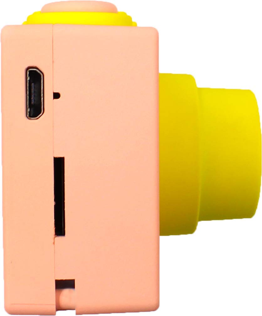 myFirst Camera 2, Fotocamera per Bambini, con Custodia Waterproof, 8 MP, Schermo IPS da 2", Video Full HD, Scheda di Memoria Micro SD fino a 32 GB non Inclusa, Rosa