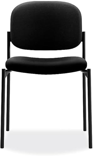 Miniatura 2 de Basyx Hon Hvl606 Silla para invitados, Tela, Tela negra