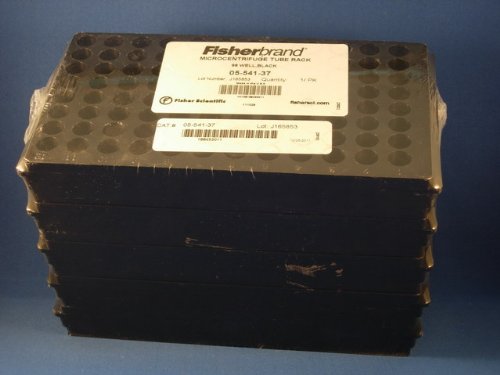 NALGENE® Microcentrifuge Tube Racks Black [ 1 Pack(s)]