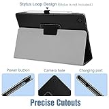JRTAL Case for Lenovo ideapad duet 3 chromebook 11, PU Leather Slim Folding Stand Cover for Lenovo ideapad duet 3 chromebook 11 10.9" Tablet (Not Fit Other models) - Black - Image 2