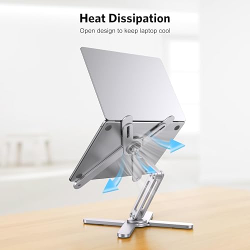 OMOTON LA10 360° Rotating Aluminum Laptop Stand — view 9