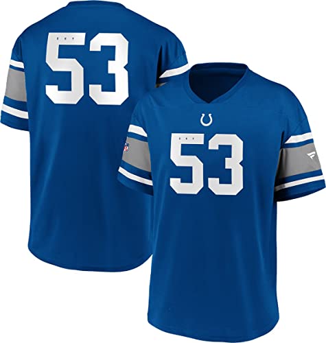 Fanatics NFL Indianapolis Colts Trikot Shirt Iconic Franchise Poly Mesh Supporters Jersey (L)