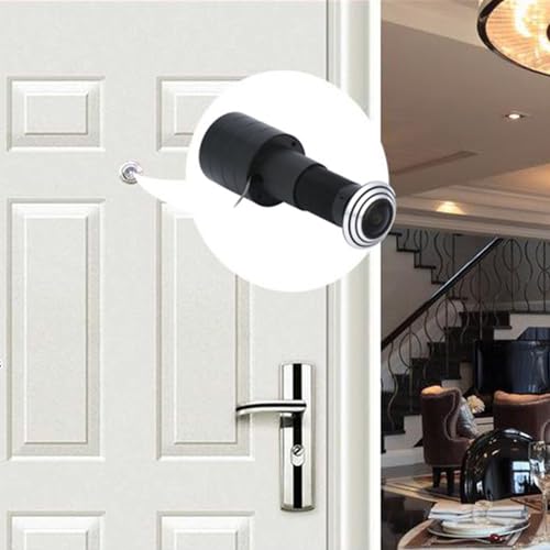 Serounder SEROUNDER5GMSWVTYFP-12 1.6Mm Lens Door Viewer Camera, Door Eye Hole Camera With Motion Detection, Remote Access And 2 Way Talk, Surveillance Camera Door Viewer Peephole thumb #1