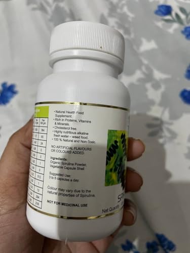 Image of Earthos Dxn Spirulina- 120 Capsules