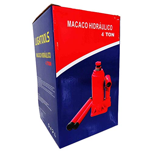 Macaco Hidráulico 4 Toneladas Tipo Garrafa