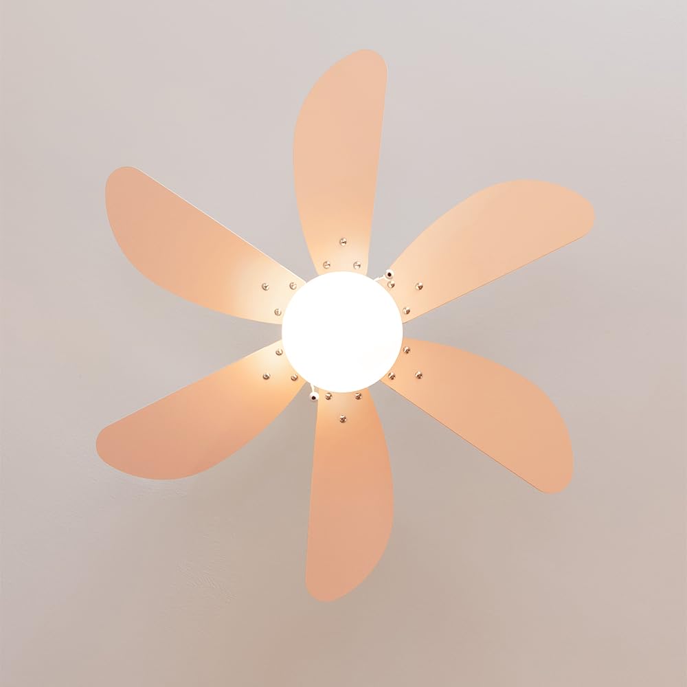Cecotec Ventilador de Techo con Luz EnergySilence Aero 3600 Vision Full Orange. 50 W, Diámetro 36”, 3 Velocidades, 6 Aspas Reversibles, Modo winter-summer, Uso Sencillo, Interruptor en Cadena