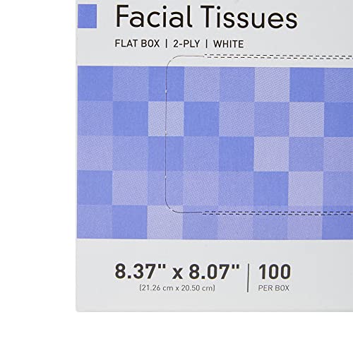 McKesson Facial Tissues Boxes [3000 Count] Bulk Tissue, 2-Ply, 100 Per Pack, 30 Box - Thumbnail 7
