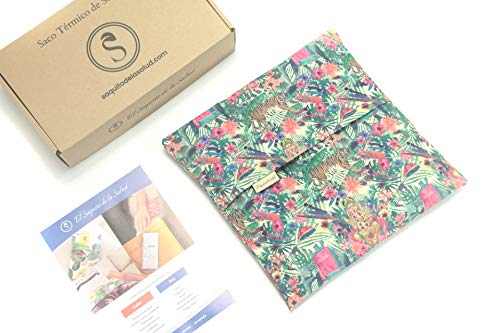 Saco Térmico de Semillas Microondas Cuadrado 28 x 26 CM (Sin Aroma, India)