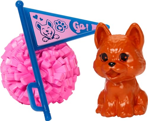 Muñeca Barbie porrista con accesorios de animadora miniatura 5