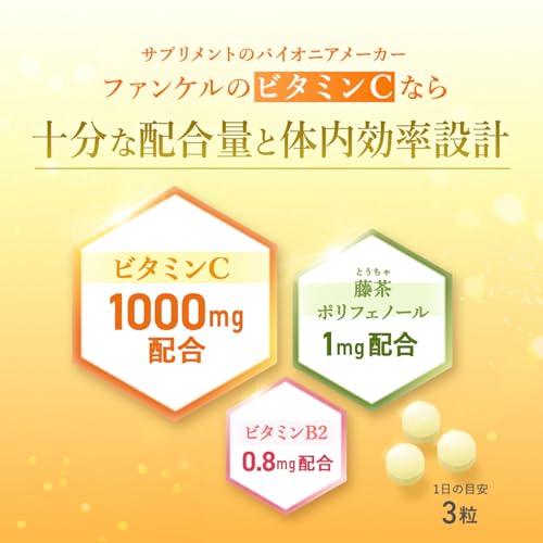 ファンケル(FANCL) ビタミンC 90日分 (30日分×3袋) の商品画像 4