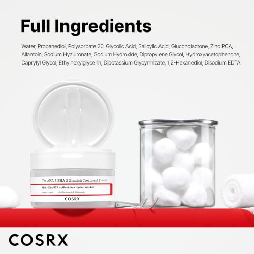 COSRX AHA 2% BHA 2% Blemish Treatment Serum, Quick & Easy Spot Care (50g) | 30+ Cotton Balls, Spot Treatment, Blackheads & Whiteheads, Sebum Control, Paraben Free, Phthalates Free, Korean Skin Care - image 9