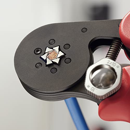 KNIPEX - 97 53 14 Ferramentas - Alicate de crimpagem, autoajustável (975314)
