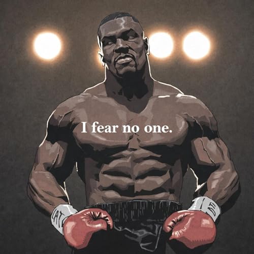 Image of POSTER WALLAH Mike Tyson Boxing Poster for Home Office and Student Room Wall | Aesthetic Poster | Wall Decor MKTSN05 (18X12 inch)