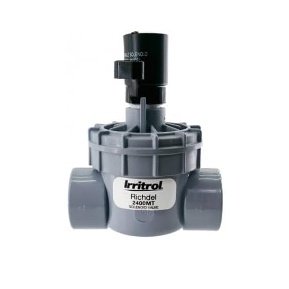 Suinga Set di 4 Elettrovalvole per Irrigazione 1'' 24V Irritrol 2400MT, per Programmatori Elettrici 24V