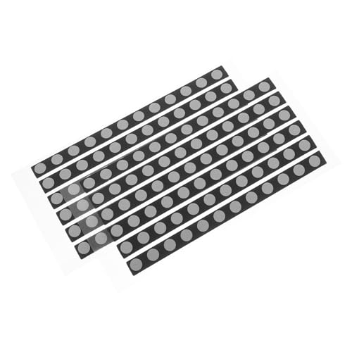 IWOWHERO Reflektierende Scanmarkierungen 6mm Präzise Tracking Punkte für 3D-laserscanner 2 Blatt mit 144 Markern Kalibrierungsunterstützend für Optische Vermessung und Reverse Engineering