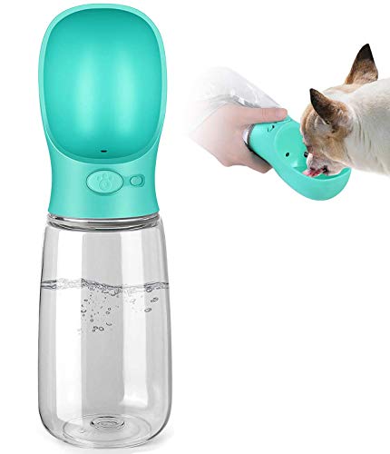 image for Pedy Dog Water Bottle, Pet Travel Water Bottle with ABS Food Grade Sma