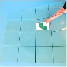 TTS Bee Bot Programmable Floor Robot Mats, Transparent Grid Mat for Bee Bot and Blue Bot ITSGRID