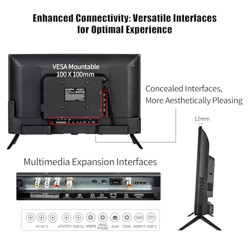 Luckyfive 24 Inch Full Hd 1080P Smart Tv With Wi-Fi Connectivity thumb #8