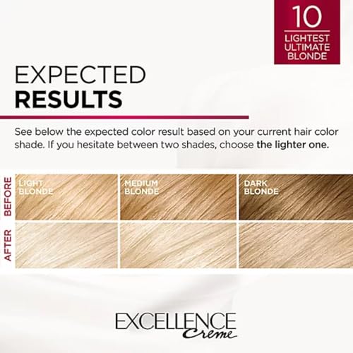 L’Oreal Excellence Creme Haircolor Lightest Ultimate Blonde 10 miniatura 2