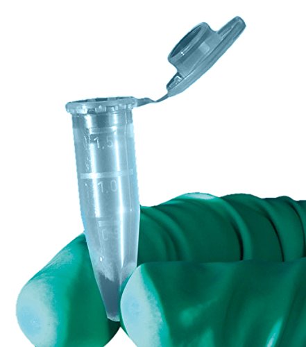 Tube à essai B3 1502 transparent 1,5 ml avec couvercle opaque