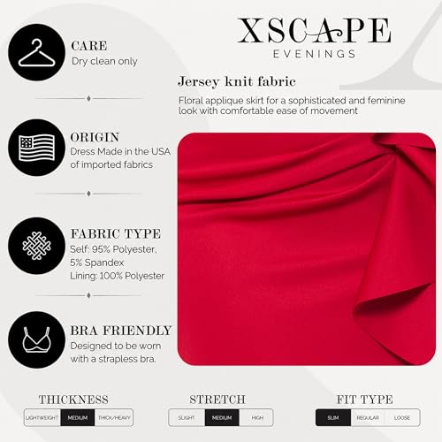 Image of Xscape Women's Long Off-the-Shoulder Sweetheart Neckline Formal Evening Gown with Ruching and Draped Ruffle Detail