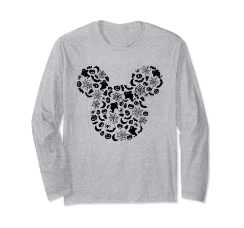 T-shirt manche longue Halloween Mickey pour la récolte des bonbons