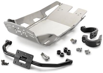Genuine KTM 2015 2016 1290 Super Adventure Aluminum Skid Plate Kit 60403990044
