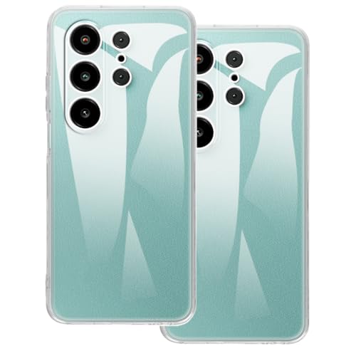 UOGNADGD 2�� TPU�P�[�X Blackview Wave 10 �Ƃ̌݊������� �X�}�z�J�o�[ - �ϏՌ��t���L�V�u���ی�A�N�Z�T���[ �����J�b�g���H (�N���A+�N���A)