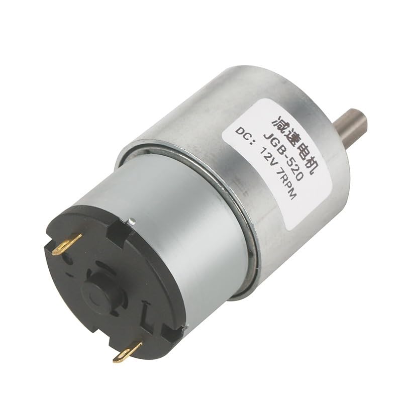 Boîte de vitesses à couple élevé JGB37-520 avec moteur réversible 6V
