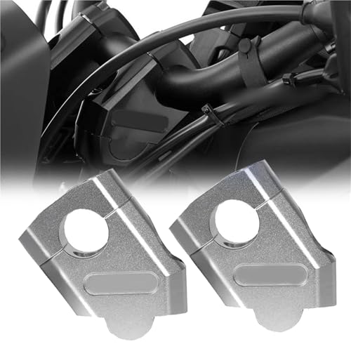 Support rehausseur guidon CNC Kawasaki KLR650 en aluminium haute finition