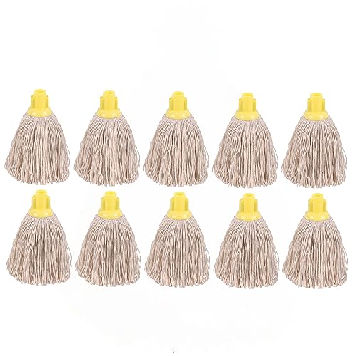 2Work PY Smooth Socket Mop 12oz Yellow (Pack of 10) 2W04302