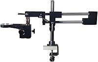 Vista 1 de Kit de accesorios para microscopio, abrazadera para microscopio, soporte de brazo de brazo de laboratorio, zoom industrial, cámara estéreo