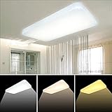 Potencia: 60W, flujo luminoso: 5400-5700-6000LM. blanco cálido / blanco neutro / blanco frío (2700-4500-6500K), tamaño: ø 711 * 380 * 108 mm. Ángulo de haz: 120 °. Voltaje de funcionamiento: 176V-264V 50 / 60Hz.