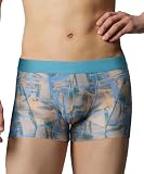 WACOAL MEN(ワコールメン)ボクサーパンツ ローライズ【超気持ちいいパンツ】動きにフィット 裾やウエストがズレにくい フロントの安定性・快適性 前閉じ 下着 WT3440 TU L