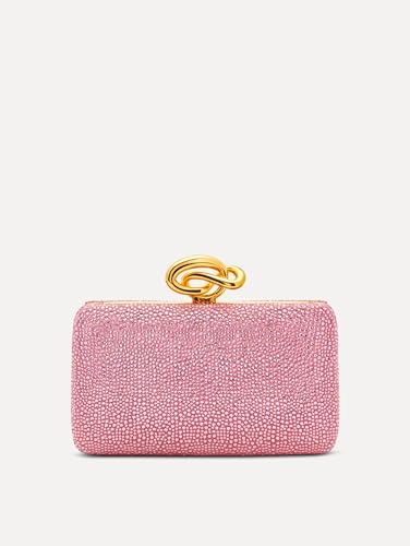 Oscar de la Renta, Crystal Pavé Knot Minaudière, OS — view 4