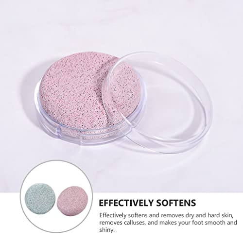 Mobestech 2 Peças De Pedra-Pomes Para Pés Ferramentas De Pedicure Removedor De Calos De Dura Para Pé
