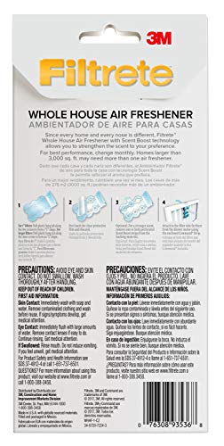 Filtrete WHAF-1-SM Whole House Air Freshener for HVAC Filter, Seaside Mist, 1 Count (Pack of 1) - Thumbnail 7