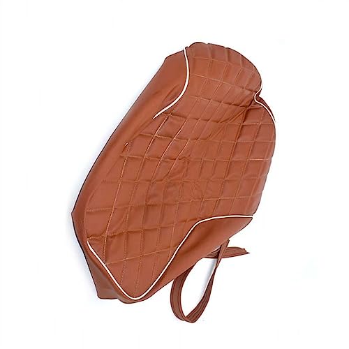 Coussin en cuir PU pour CB400 VTEC selle moto marron 1992-2015