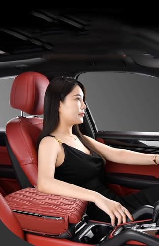 に適用 ニッサンエルグランドE52型 2010年~ アームレストカバー 多機能セサリー 車用収納バッグ カスタムパーツドレスアップ 内装汚れ防止 傷害防止対策 取り払い簡素化(黒)