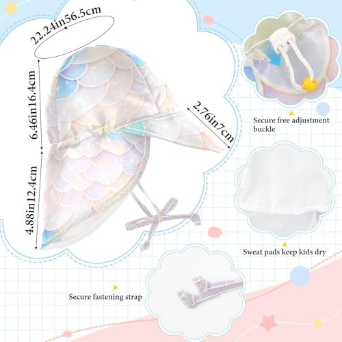 Baby Beach Hats Baby Boys Beach Play Hats Girl Sun Protection Large Brim Travel Essentials4