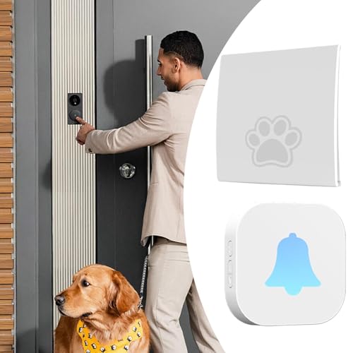 Timbre canino para adiestramiento: timbre de orinal eléctrico e intemperie para perros medianos 7