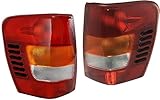 Garage-Pro Tail Light SET Compatible with Jeep Grand Cherokee 1999-2002 Production Date To November 2001 Halogen Driver and Passenger Side