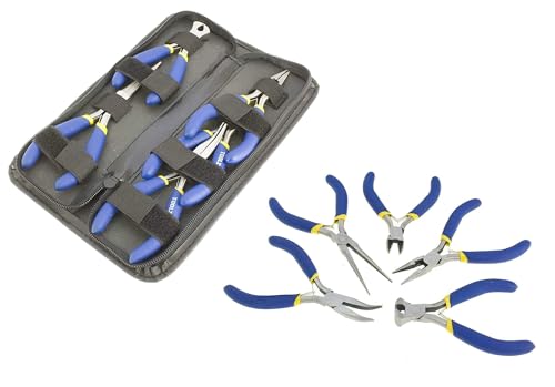 Alicates variados Toolzone pequeños para manualidades y joyería en casa
