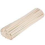 KOHAND 15.5 Inch Natural Bamboo Sticks, 600Pcs Craft Sticks for Paint Stirring, Mixing Epoxy Resin,