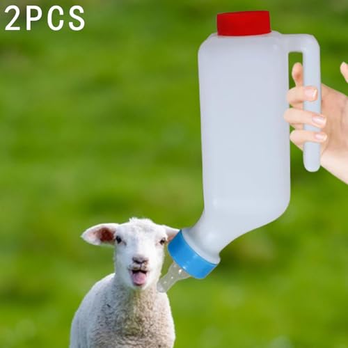 Biberón para cordero de 800ml: botella resistente para lactancia artificial segura 8