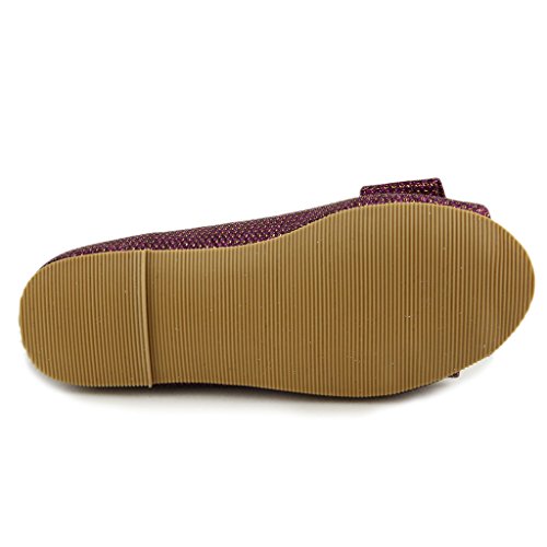 The Doll Maker Girl's Glimmer Peep Toe Sandal - FBA173105C-84