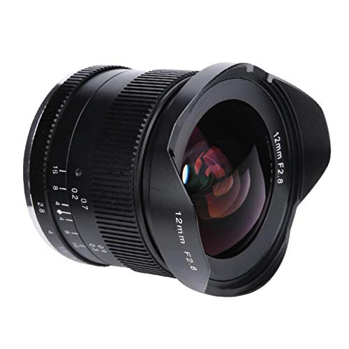 SALUTUYA Manuelles festes Weitwinkelobjektiv mit stufenloser Blende für Sony/Canon/Fuji für Architektur(Sony E Mount) – Bild 4